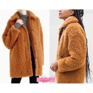 j crew fuzzy coat